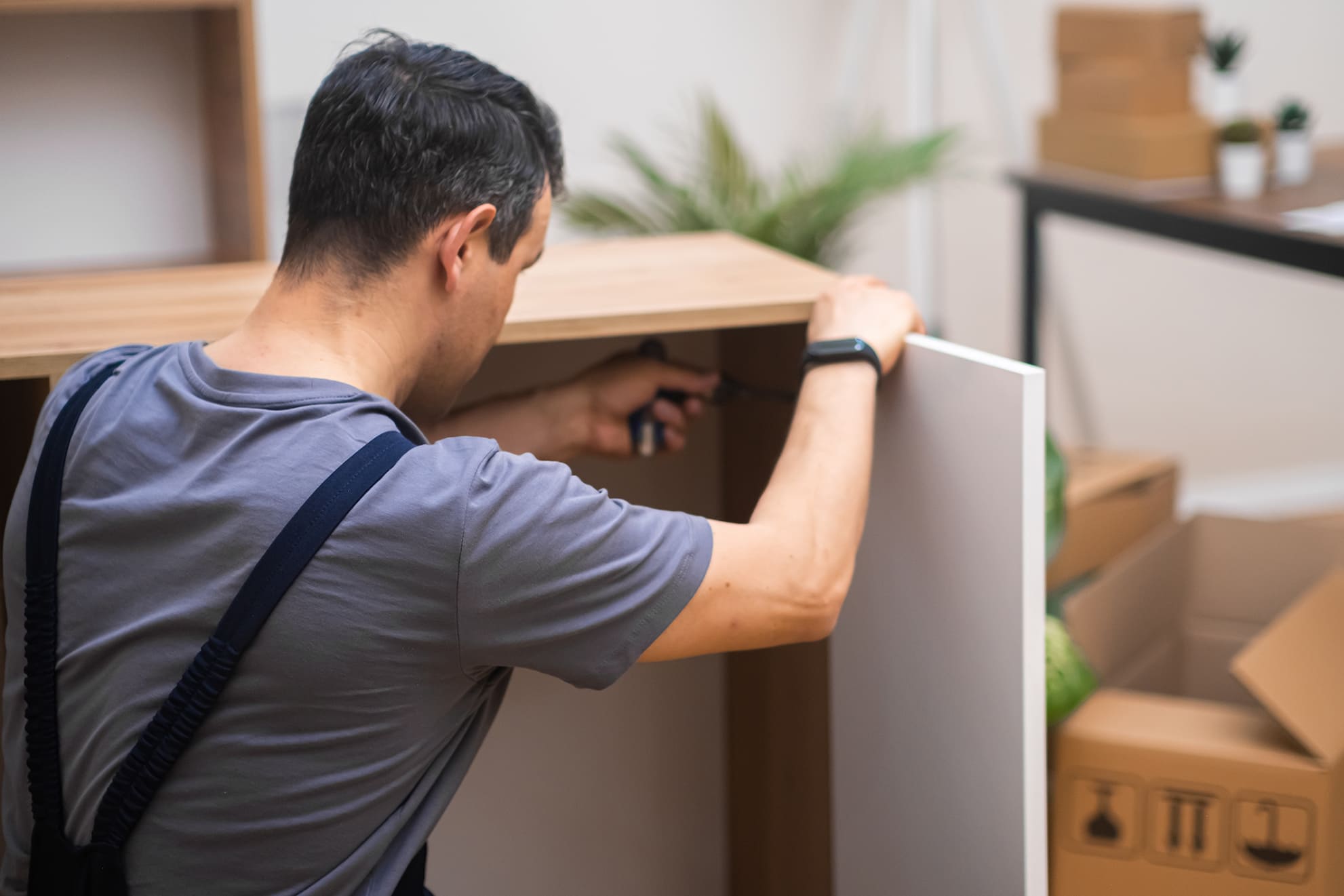 möbelmontering hos kund