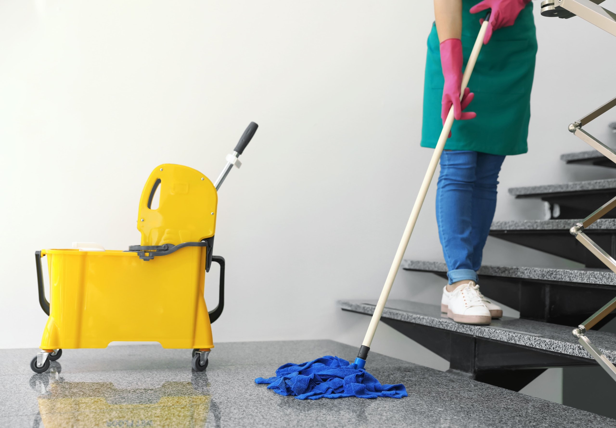 noggrann trappstädning